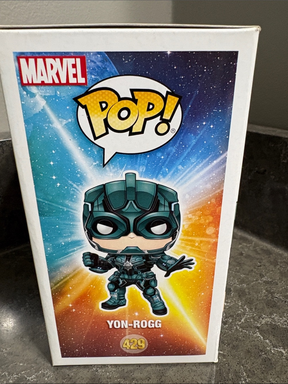 Funko Yon-Rogg Teal Metallic Pop! Figure #429 - Picture 4 of 5